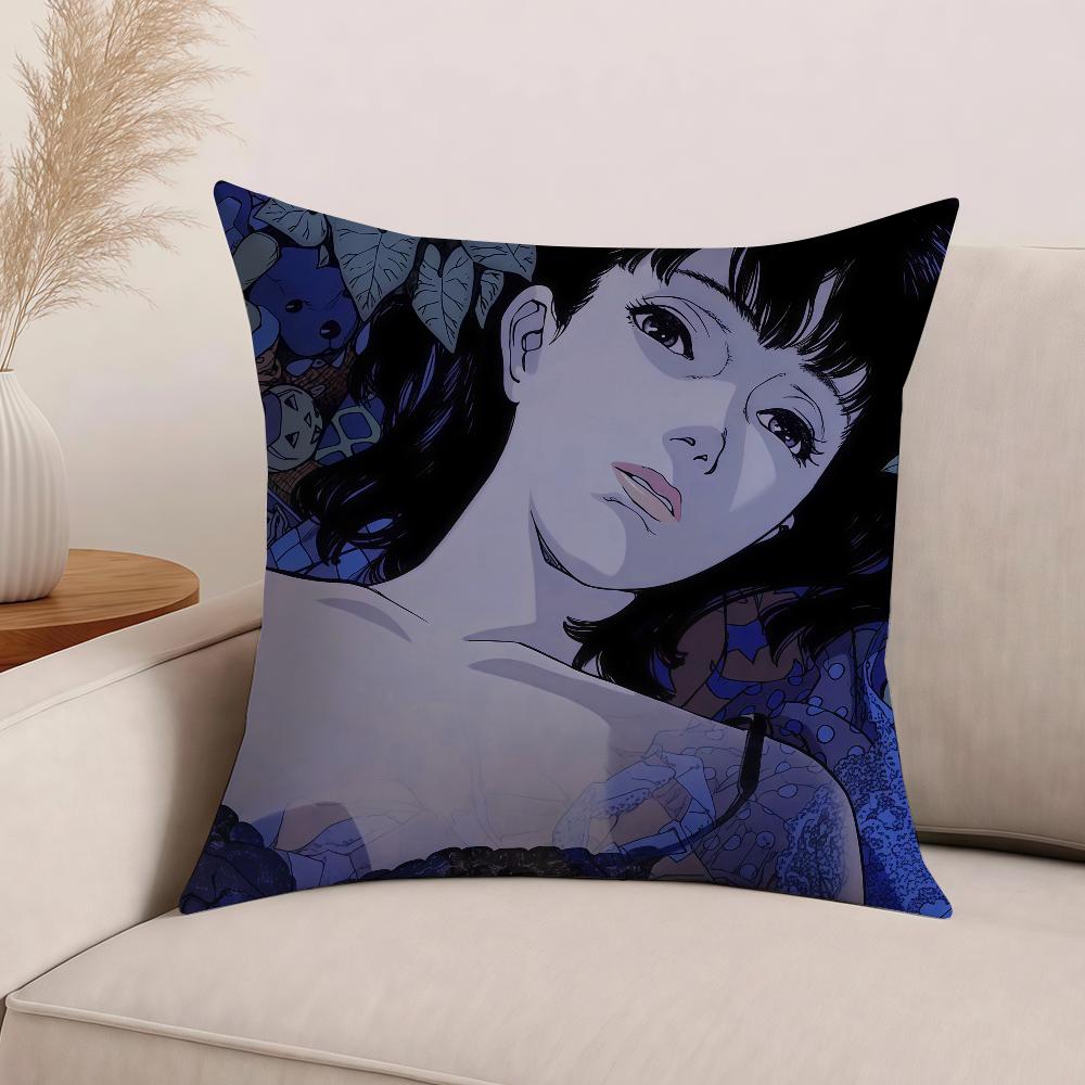Anime Perfect Blue Pillow Case Office Cushions Suitable For Sofa Car Bedroom Decorative Cushion Cover