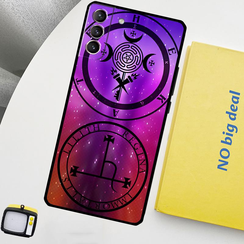 Sigil of Lilith Phone Case For Samsung Galaxy S25 S26 Ultra S20 S21 S22 S23 Plus S24 Ultra S10 S25 FE Cover