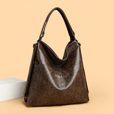 Spring and Summer Versatile Bag for Commuting, Double-shoulder Single-shoulder Crossbody Bag