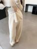 Clearance: High Elasticity Long-Sleeve Sweater & Half-Skirt Trousers Set (Non-Returnable)