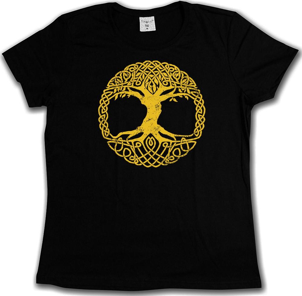 

ФУТБОЛКА YGGDRASIL TREE LOGO III - Арсен Кельтский Ирминсуль Тора Жизнь Один Локи 2XL