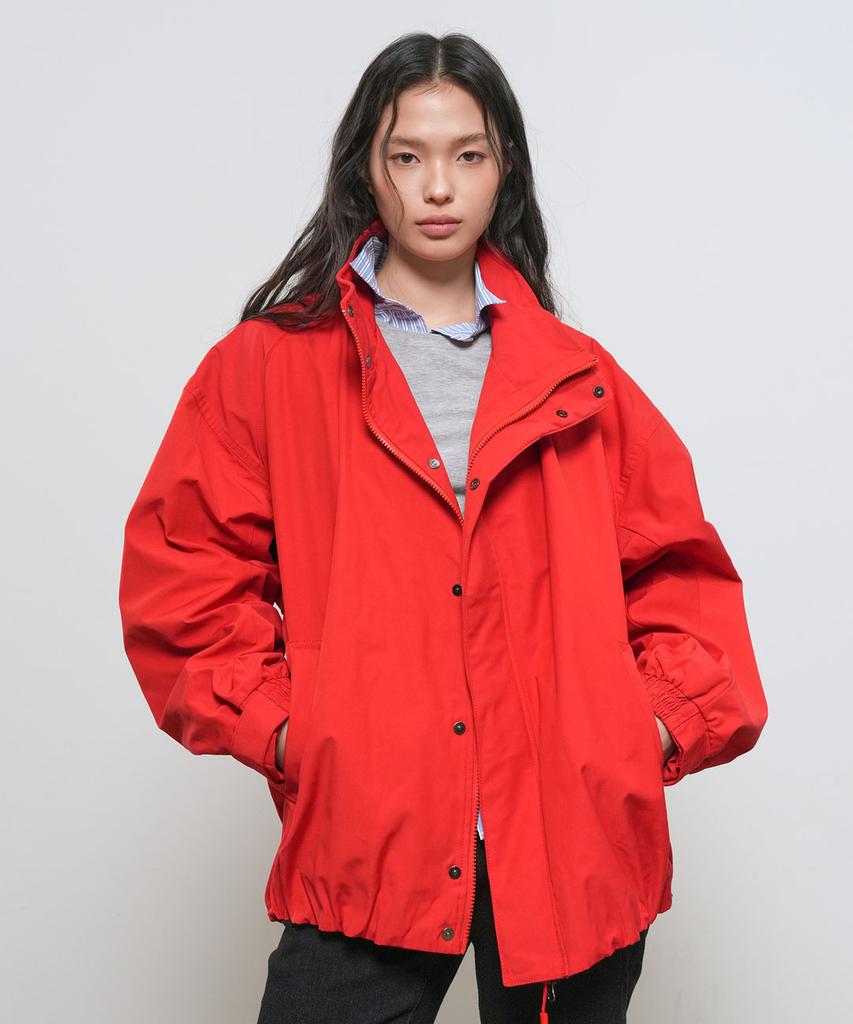Generalidea [Pre-Release] Blouson Bomber Unisex Voluminoso [Rosso] / Gf1Ujp006
