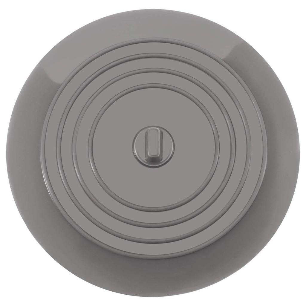 Filtro per Capelli in Silicone per Vasca da Bagno e Lavandino - Copertura Piatta con Ventosa Facile da Pulire per Scarichi di Cucina e Bagno