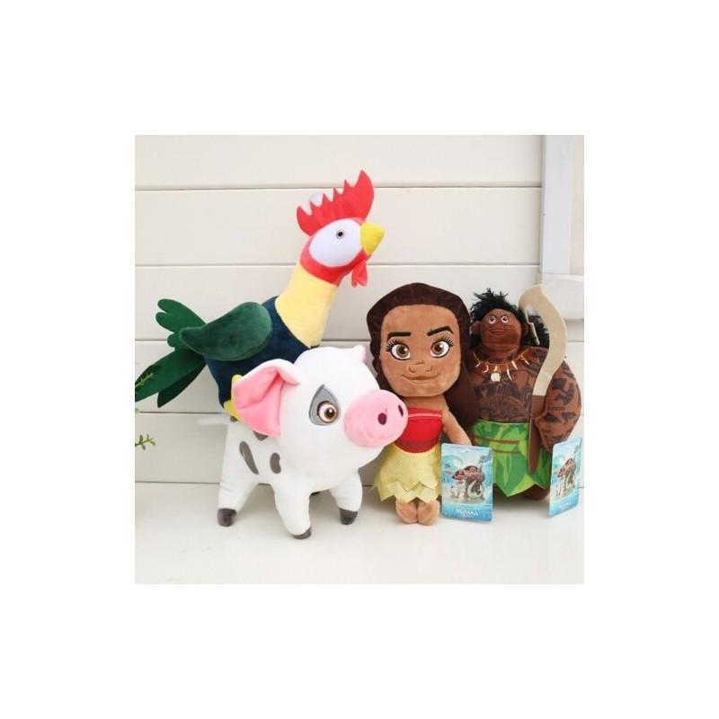 Premium Quality Movie Moana Maui Pua Heihei Plush Dolls For All Ages