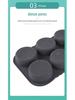 High-Temperature Resistant Silicone Burger and Bread Baking Mold