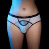Comfortable Mens Briefs Elastic Glossy Knickers Opening