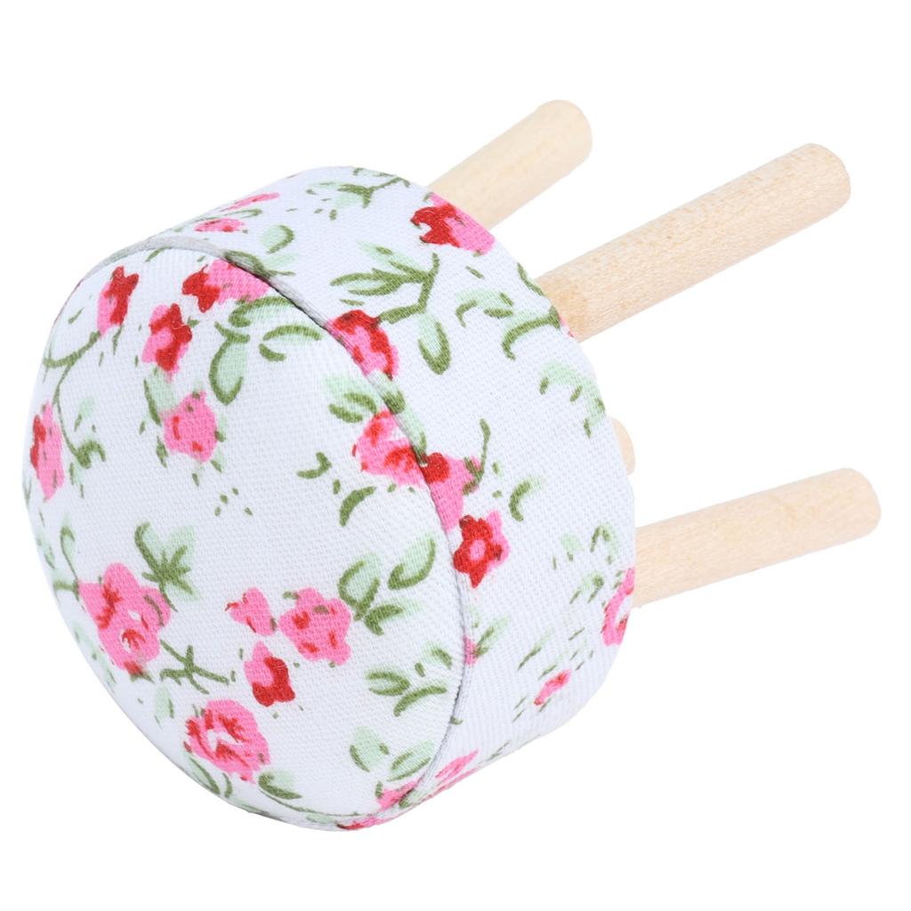 1:12 Dollhouse Wooden Bar Stool Miniature Simulated Furniture Decoration Accessories