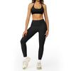 JYL Quick Dry Brushed Yoga Set Hollow Back High Waist Outfit
