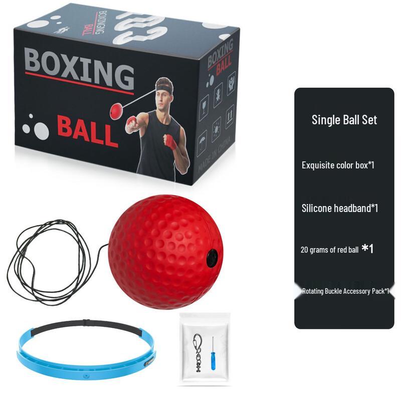 YTYIN Head-mounted Boxing Reaction Ball Set