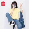 MINISO Women's Pure Cotton Short Sleeve T-shirt