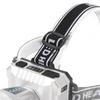 High Power Headlamp Rechargeable Super Bright LED Adjustable Angle Portable Outdoor Waterproof for Camping Fishing