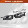4pcs Glossy Black Exterior Side Rearview Mirror Cover Cap for BMW M3 G87 M3 G80 G81 G82 G83 M4 G87 -2024 Left Hand Drive
