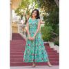 Women Bollywood Anarkali Printed Cotton Rayon Flared Kurta Gown Designer Dress SC-2142