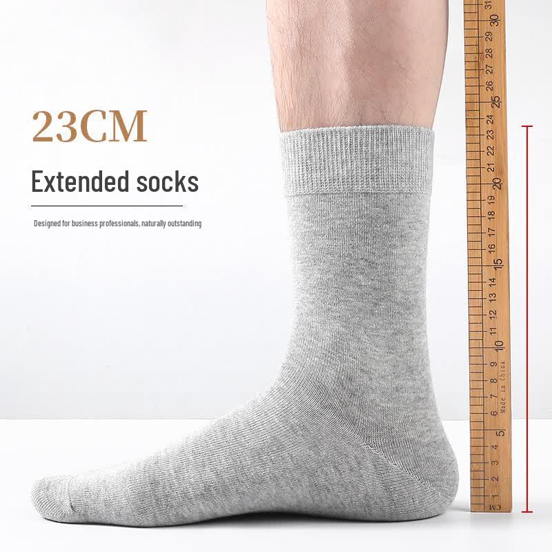 Langsha Men's Cotton Anti-Odor High-Tube Socks