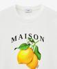 Tienjiti Lemon Graphic T-Shirt (White) Tnts5E220Wt