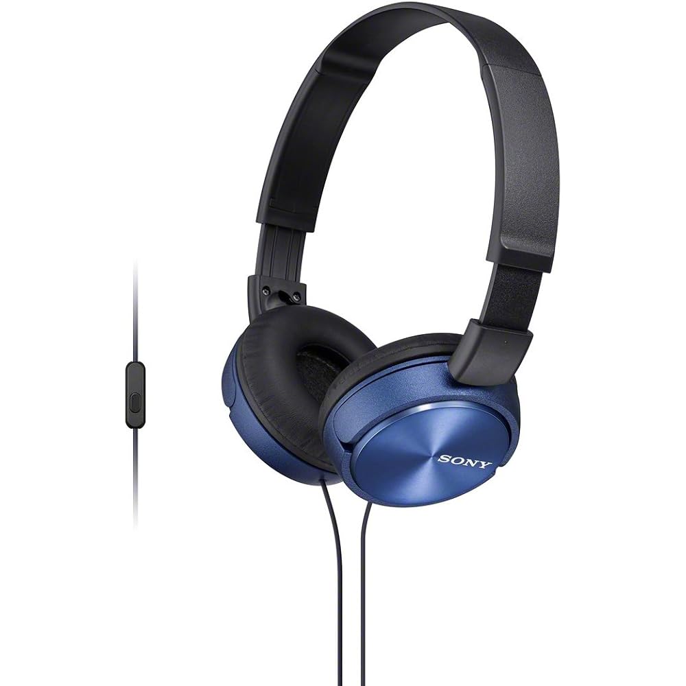 Sony MDR-ZX310AP/L Headphones Sound Monitoring MDRZX310AP Blue / Genuine