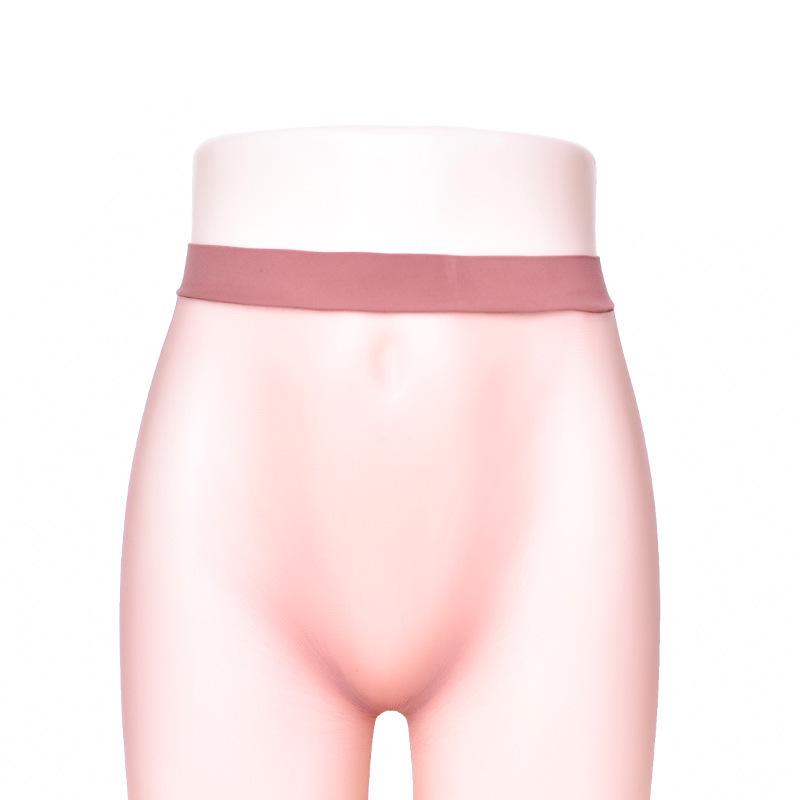 Seamless Velvet Deep-Crotch Transparent Stockings - Ultra-Thin, Plus Size, Easy Wear 