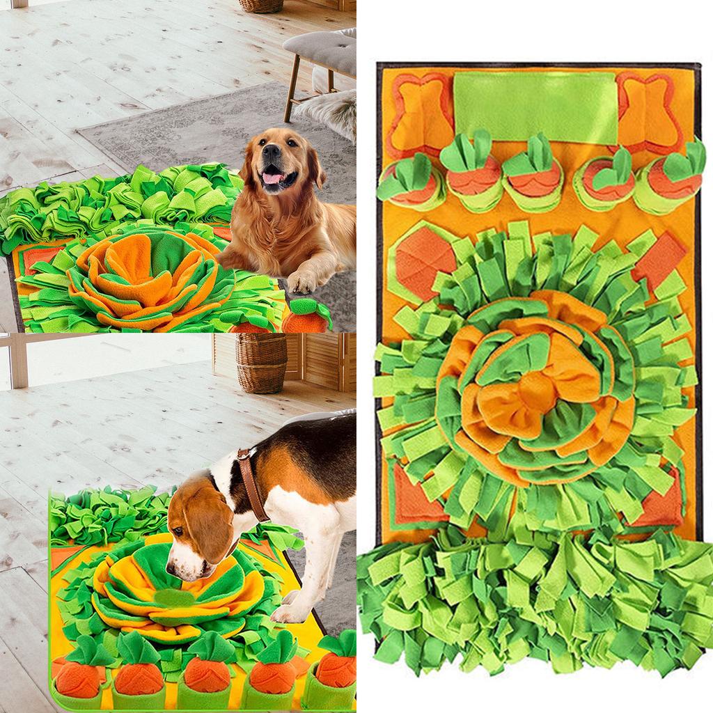 Interactive Dog Snuffle Mat Slow Feeder Puzzle Toy For Mental Stimulation And Healthy Digestion