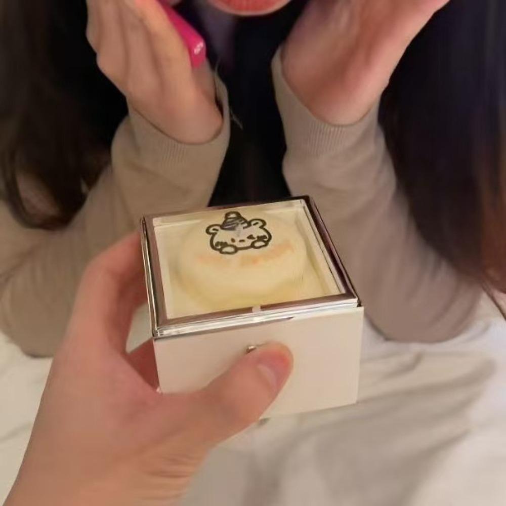 Ring Display Mini Cake Gift Boxes Storage Box Birthday Gift Packaging Box  for Lover