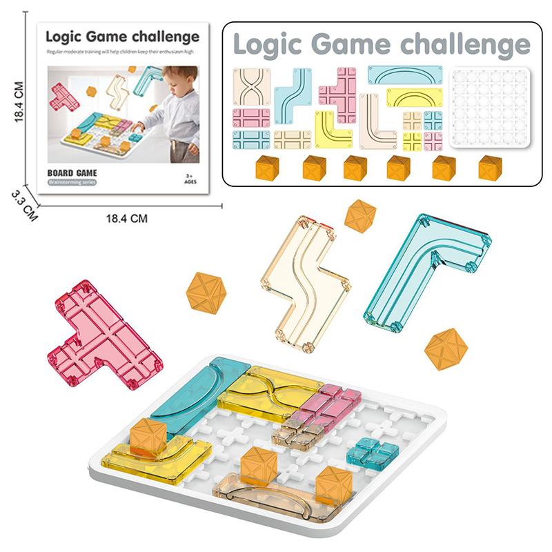 

Children Logical Thinking Training Puzzle Board Games Parent-Child Interactive Challenge Game Cubes Jigsaw Party Activity Toys