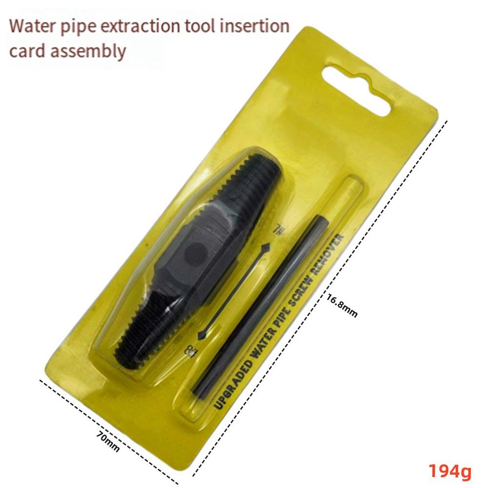 Heavy Duty Screw Removal Tool with Strong Torque for Efficient Extraction Compatible with Manual and Power Tools