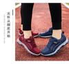 Middle Aged and Elderly Sports Shoes Sneakers for Man and Women  Spring New Casual Couple's Velcro Walking Shoes