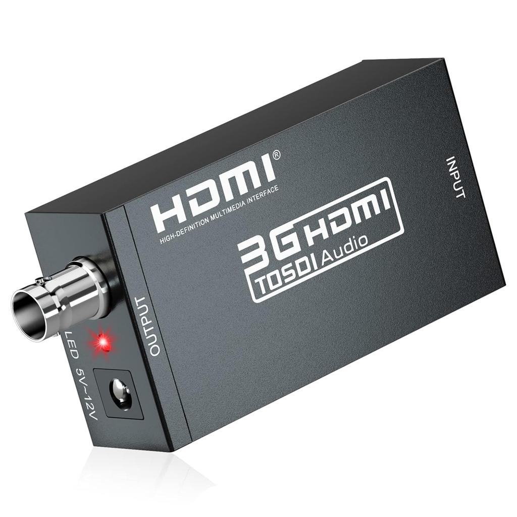 HighClear multimédiás interfész az SDI konverterhez HDMI-kompatibilis az SDI jelátalakító hanggal