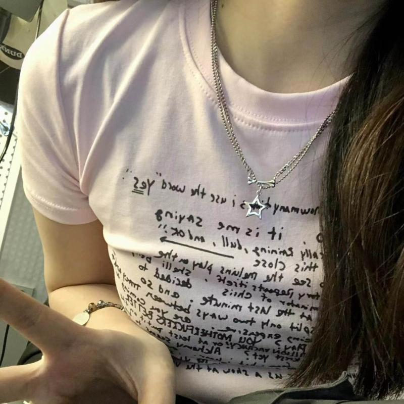 Dainty Star Pendant Necklace for Women Y2k Simple Bead Chain Necklace Double Layered Clavicle Chain Valentines Day