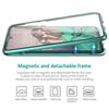 360 Magnetic Adsorption Case with Tempered Glass Full Screen Protector Cover for iPhone 14 13 12 11 Pro Max 14 Plus XS MAX XR XS X 8 7 Plus SE2020