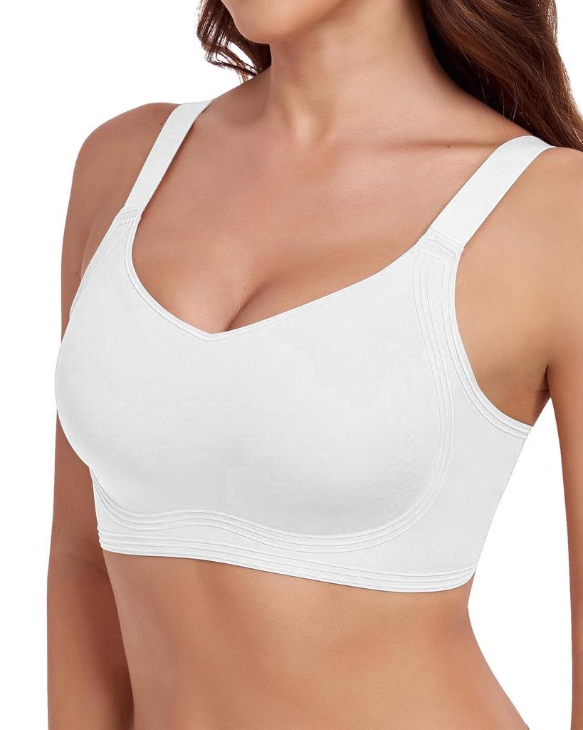 Vertvie European Edition Wireless Seamless Push-up Bra for Women - Soft Support & Full Coverage