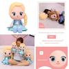 Disney Frozen Anna Elsa Plush Toy Soft Stuffed Doll For Room Decoration Skin-friendly And Collectible