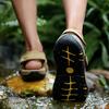 Summer Men Sandal Leather Mens Casual Shoes Outdoor Men Leather Sandals for Men Beach Shoes Roman Shoes Plus Size 38-48