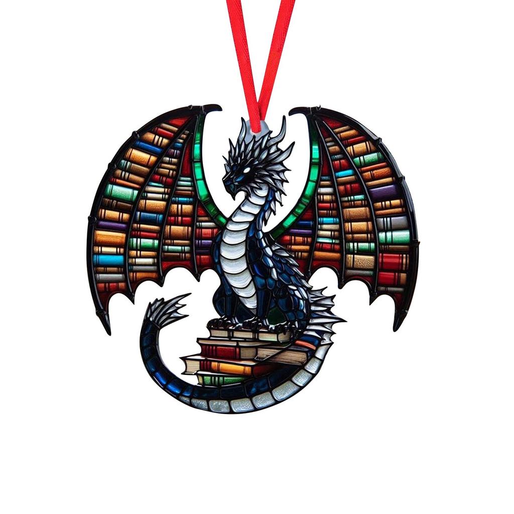 Cartoon Box Horse Pendant Popular Series Chain Christmas Tree Pendant Gift Christmas Decoration