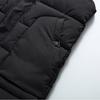 Mote Vinter Ermeløse Parkas Mann Lang Vest Hette Pluss Størrelse Casual Tykk Varm Yttertøy Herrejakker