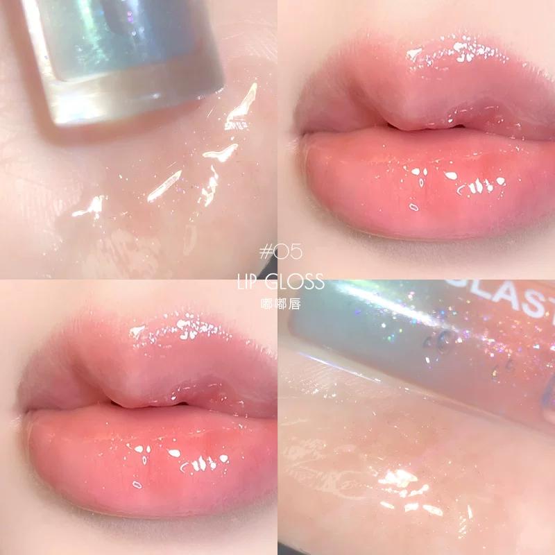 Li Jiaqi Recommend Lip Care Oil Transparent Water Light Lip Gloss Nourishing Moisturizing Lip Lacquer Mirror Dudu Glass Lip Gloss Student