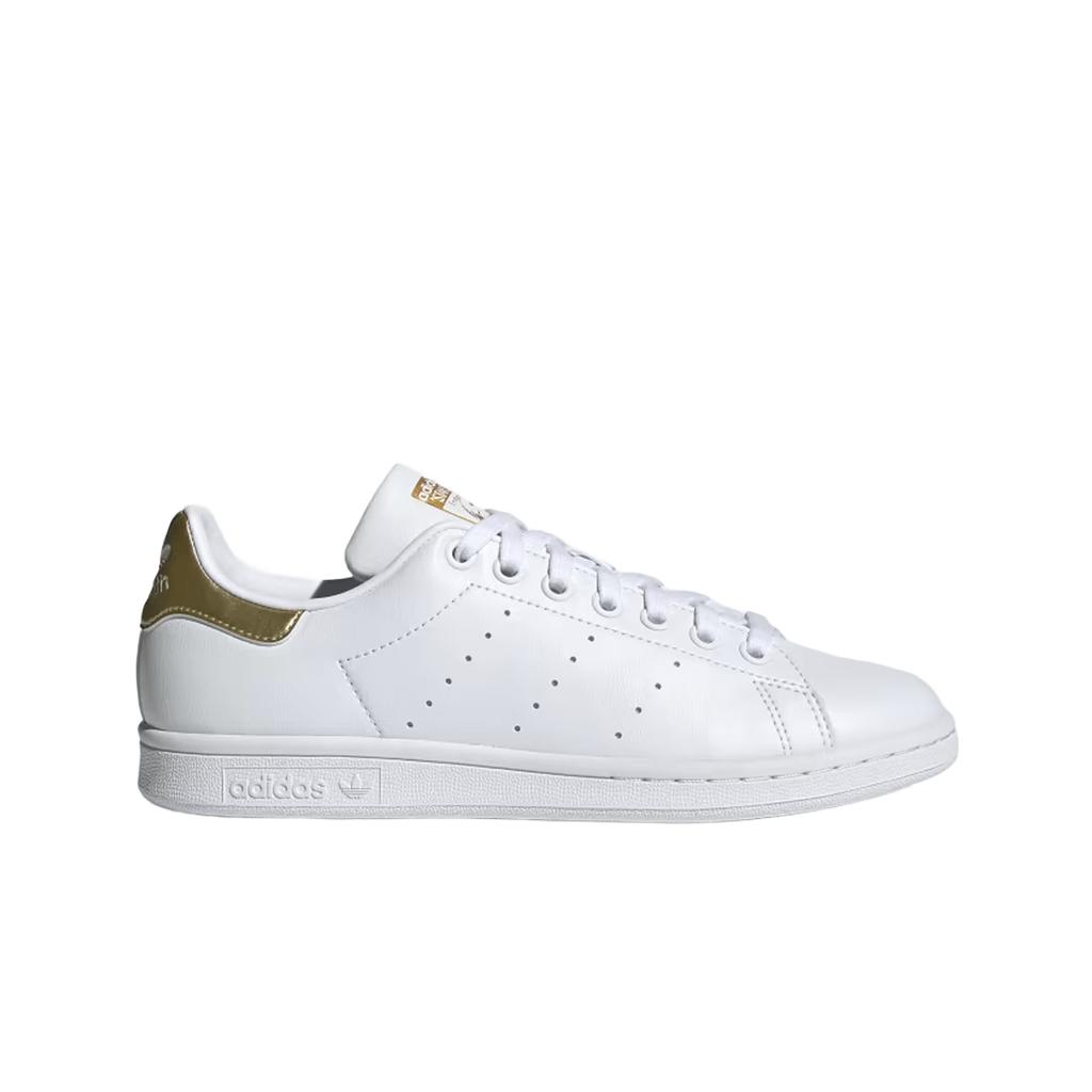 (w) Adidas Stan Smith Cloud White Gold Metallic