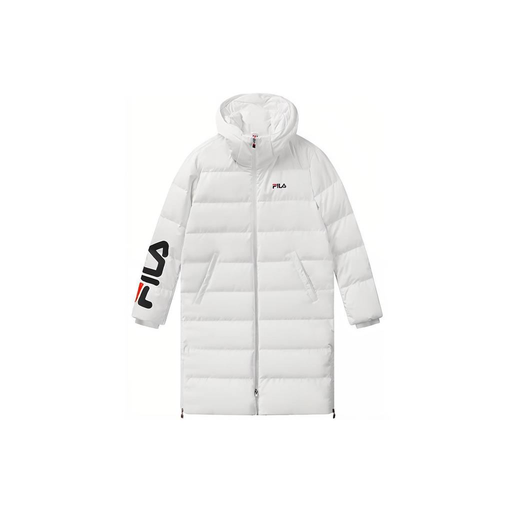 New FILA Down Jacket Unisex Standard White F51U048901F-WT