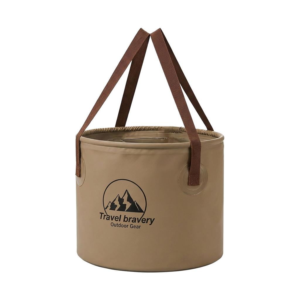 Collapsible Water Bucket Large Capacity Portable Storage For Camping Car Emergency Use