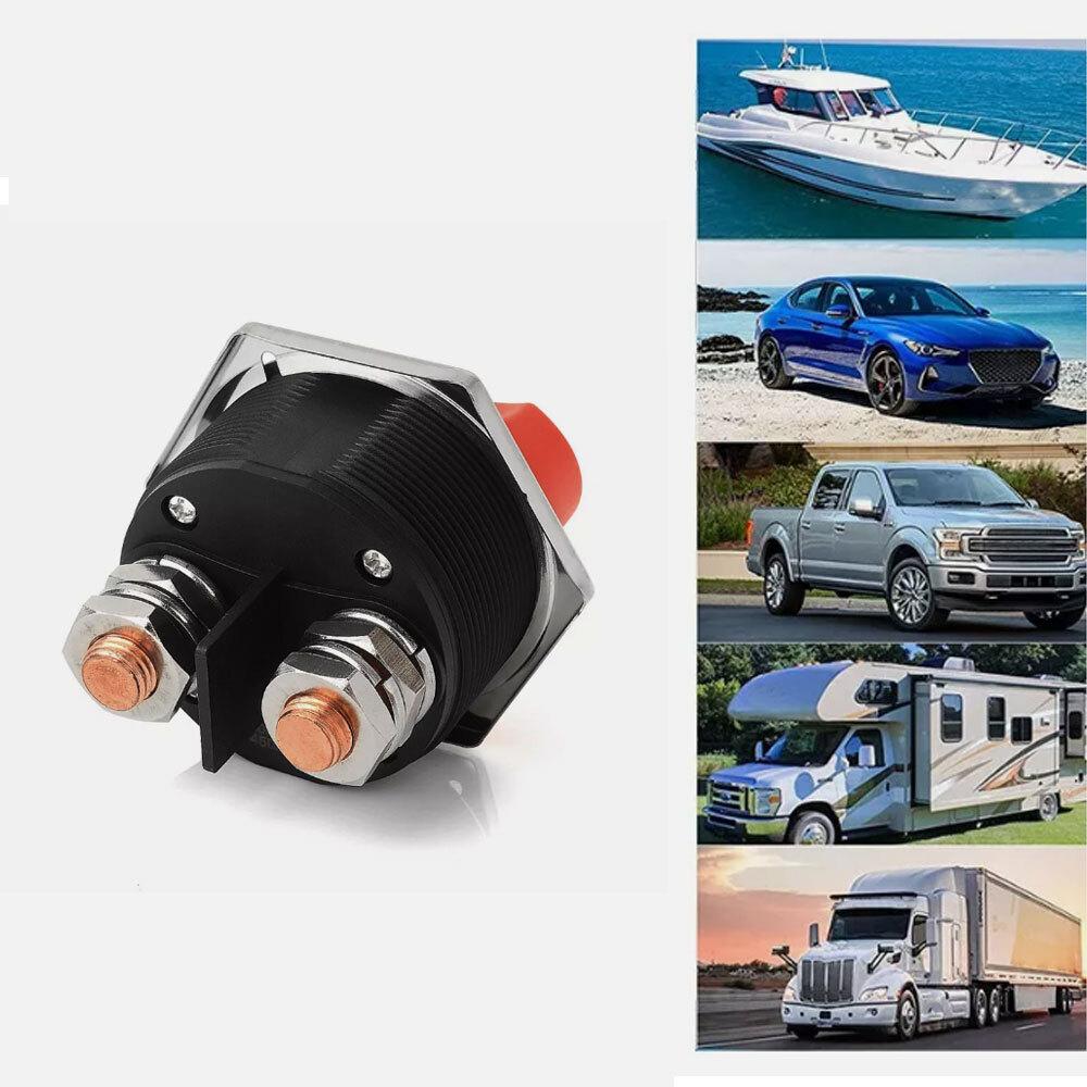 Battery Disconnect Switch 100A 12V for Car Truck SUV Boat Marine