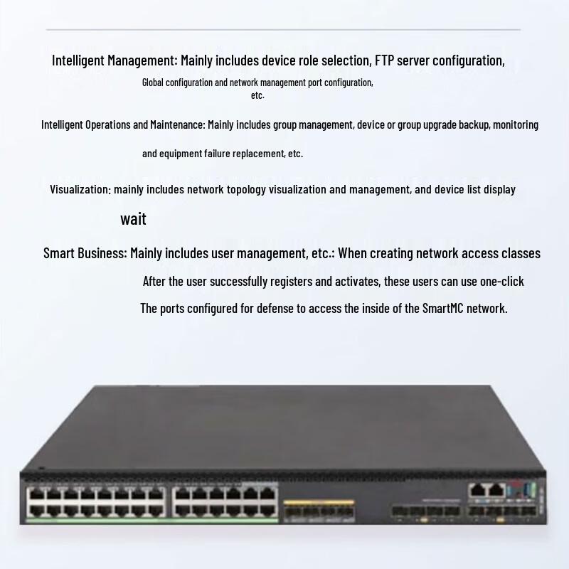 H3C S5590-28T8XC-EI Layer 3 Core Switch