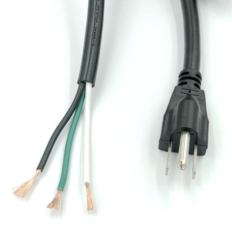 UL US 3-Pin C5 Plug Power Cord, 18AWG SVT/SJT 3-Core Clover Tail