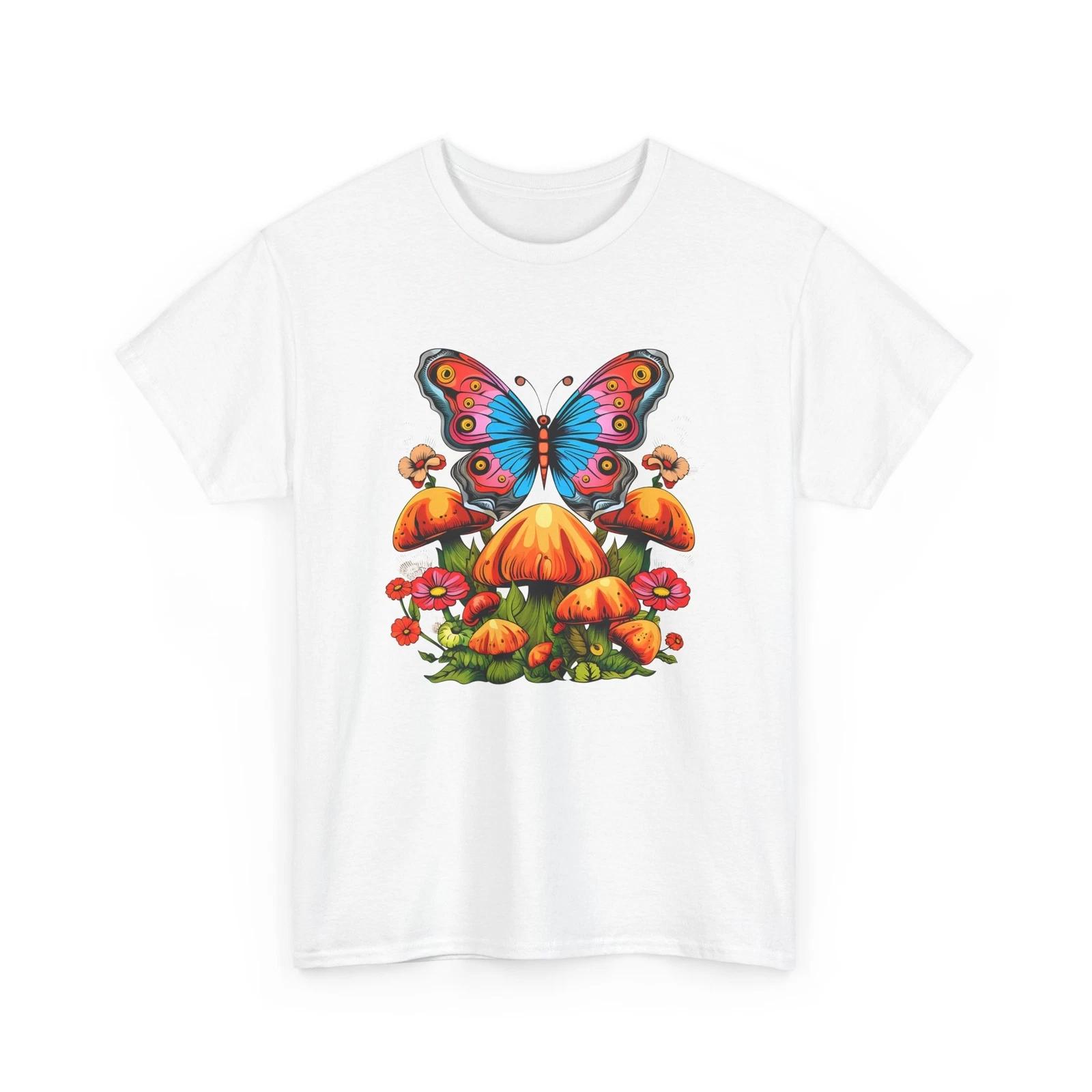 Футболка «Только хорошие вибрации» | Хиппи Бохо Футболка с миром | Ретро летняя футболка M