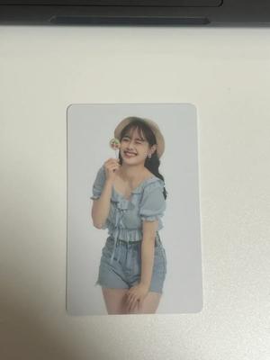 Idol Member Photo Card Chu Used