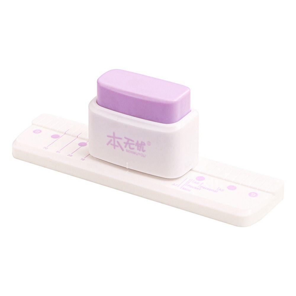Multi-functional Mini Hand Hole Puncher 3-Hole Standard Hole Punch Puncher  School Office Supplies
