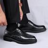 Freizeit Business Derby Herrenschuhe Minimalistischer und vielseitiger Stil Büro Hochzeit Outdoor-Party lässiger Spaziergang Herrenschuhe