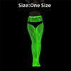 Fashion Spandex Glow In The Dark Stockings Fishnet Nylon Noctilucent Stockings Noctilucent Shiny Pantyhose Women