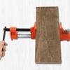 3/4in Wood Gluing Pipe Clamp Set Quick Release Pipe Clamp Tools Heavy Duty Woodworking Pipe Clamp Ergonomic for Home Improvement