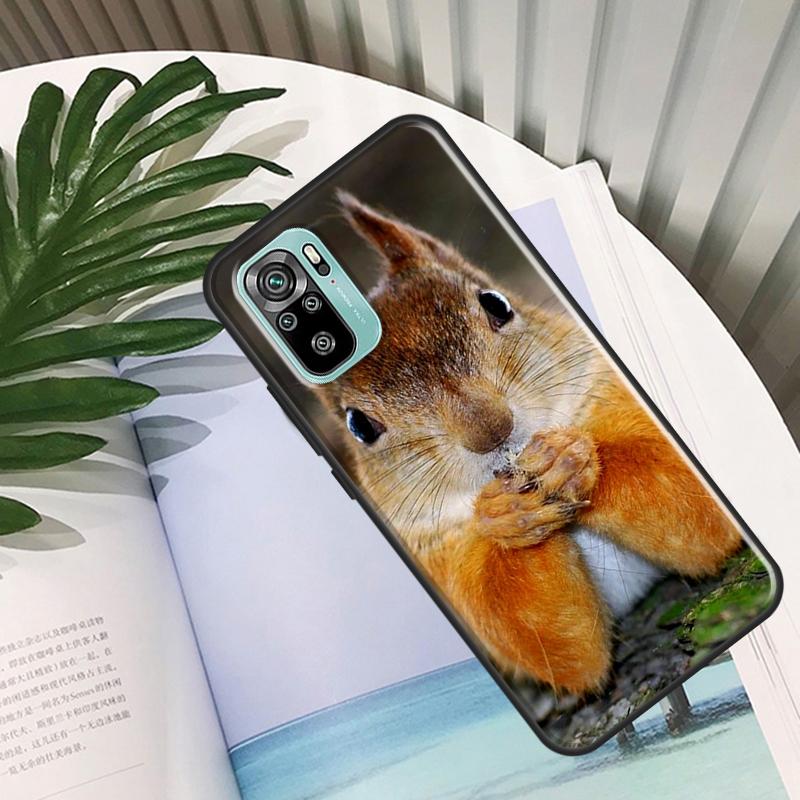 Squirrel For Xiaomi Redmi Note 11 Pro Case For Redmi Note 10 Pro 9 8 9S 10S 9A 9C 9T Phone Coque