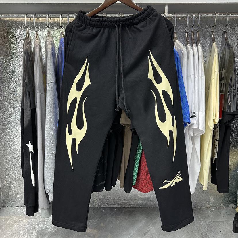 [Autumn and Winter Series] Fog High Street Washing Water Old Heavy Industry Head Printing Casual Sweater Couple Hoodie