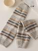 1 Paar Dames Winter Gebreide Beenwarmers, Ademende Losse Warme Streetwear Casual Laars Manchetten Cover Voor Dagelijks Gebruik Beenhoezen